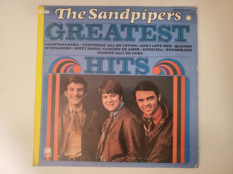 The Sandpipers Greatest Hits vinyl record